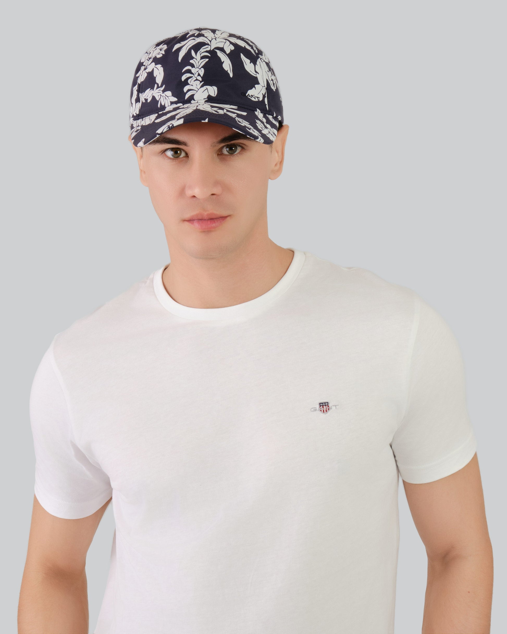 Palm Lei Printed Cap Evening Blue / ONESIZE