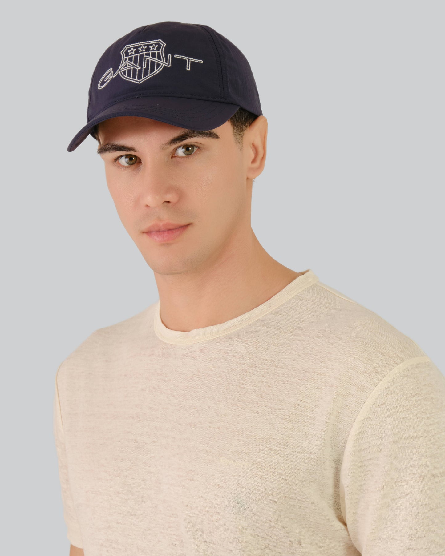 Logo Crinkle Cap Evening Blue / ONESIZE