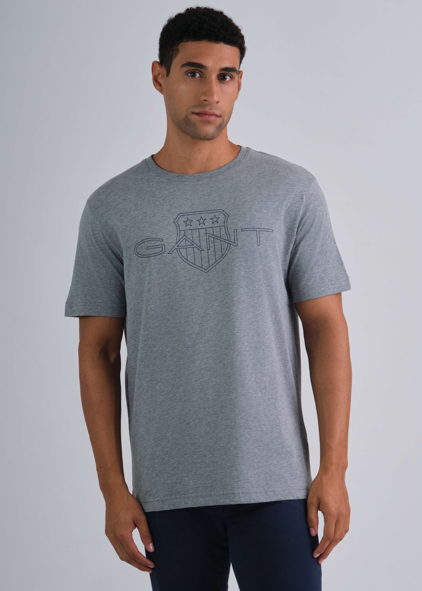 Logo T-Shirt Grey Melange / M