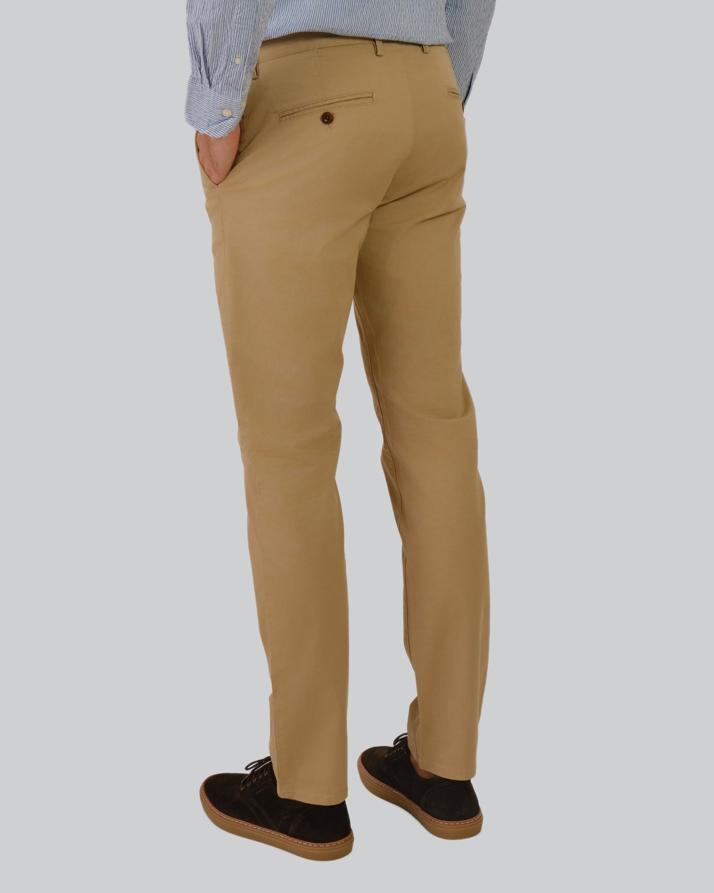 Af Tapered Stretch Twill Chinos Dark Khaki / 32X32