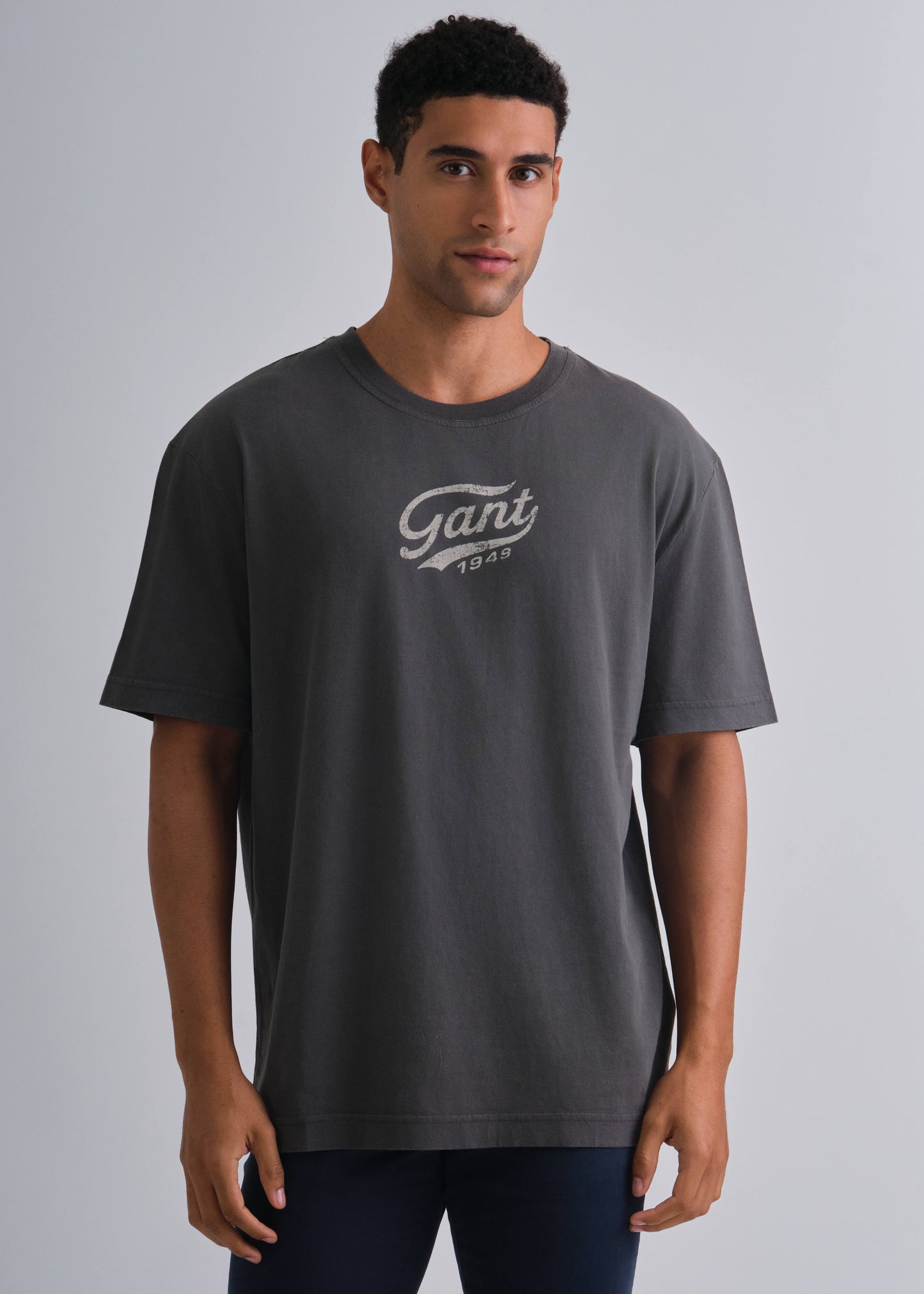 Stone Washed T-Shirt Dark Graphite / M