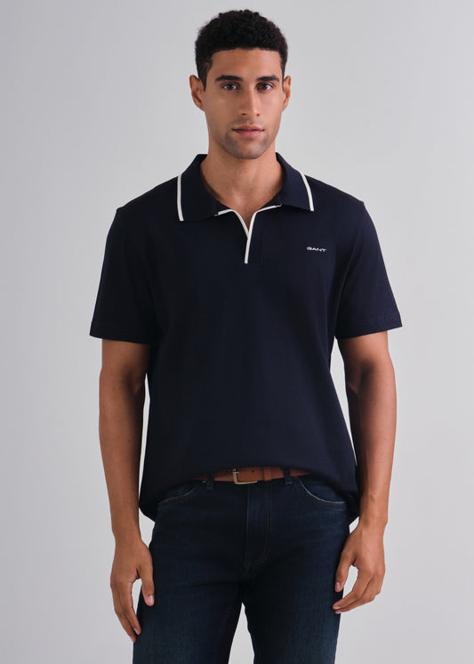 Tipping Collar Polo Evening Blue / M