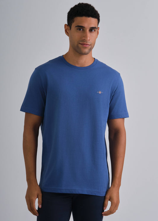 Regular Fit Shield T-Shirt Vintage Blue / M