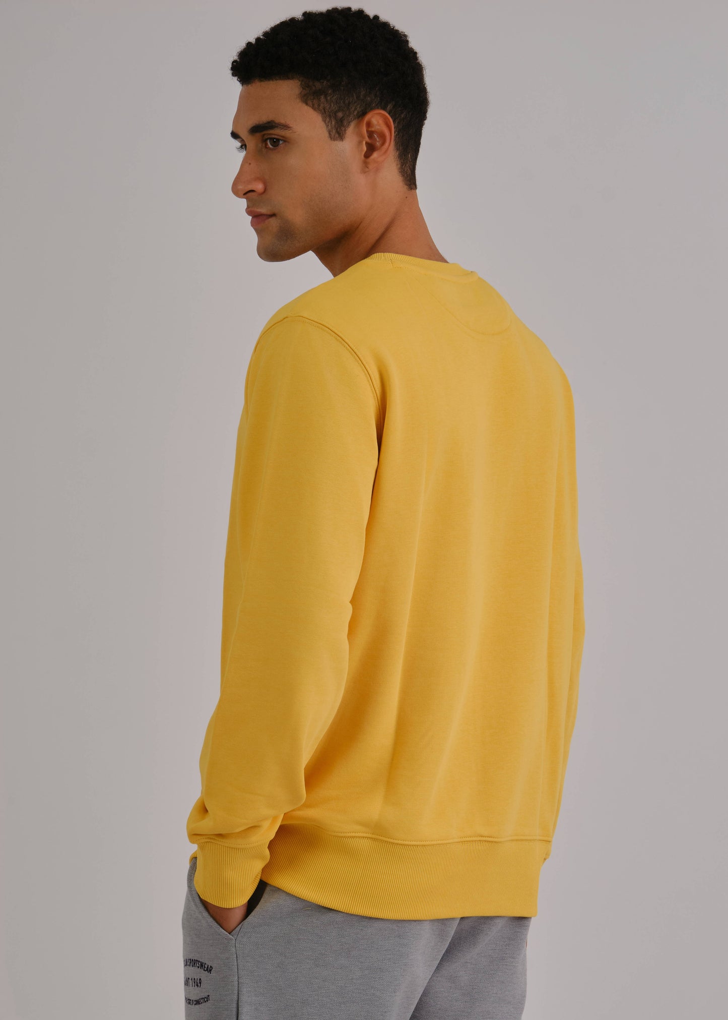 Regular Fit Shield C-Neck Sweat Faded Sunset / M