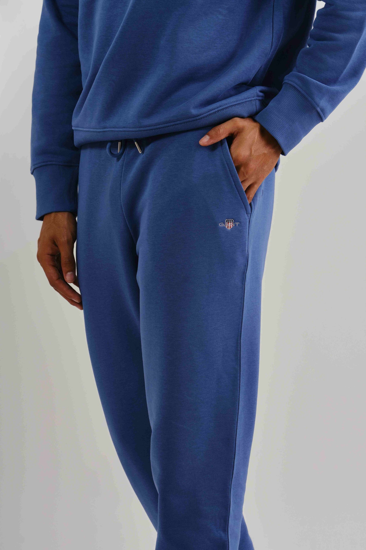 Regular Fit Shield Sweatpants Vintage Blue / M