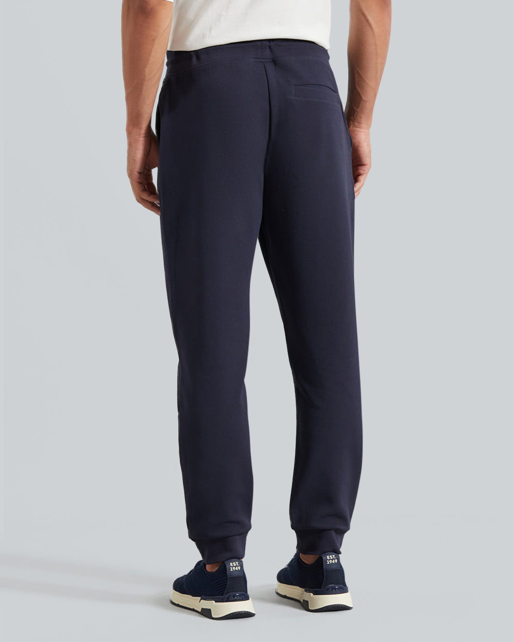Gant Small Graphic Sweatpants â€“ Regular Fit Cotton Fleece Evening Blue / L