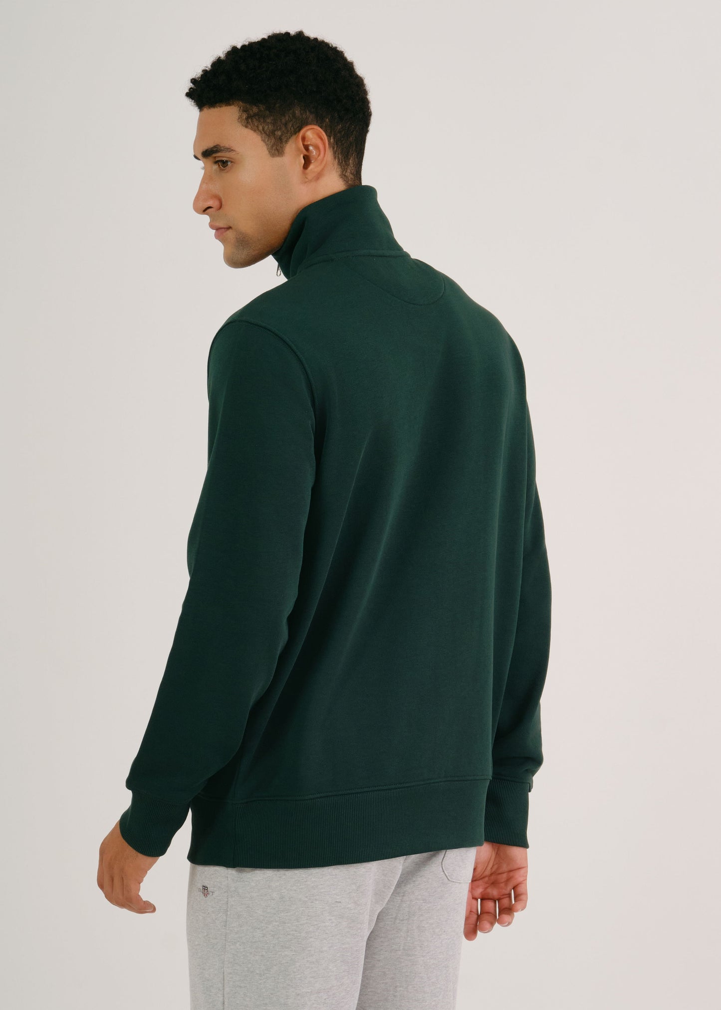 Shield Half-Zip Sweatshirt Tartan Green / M