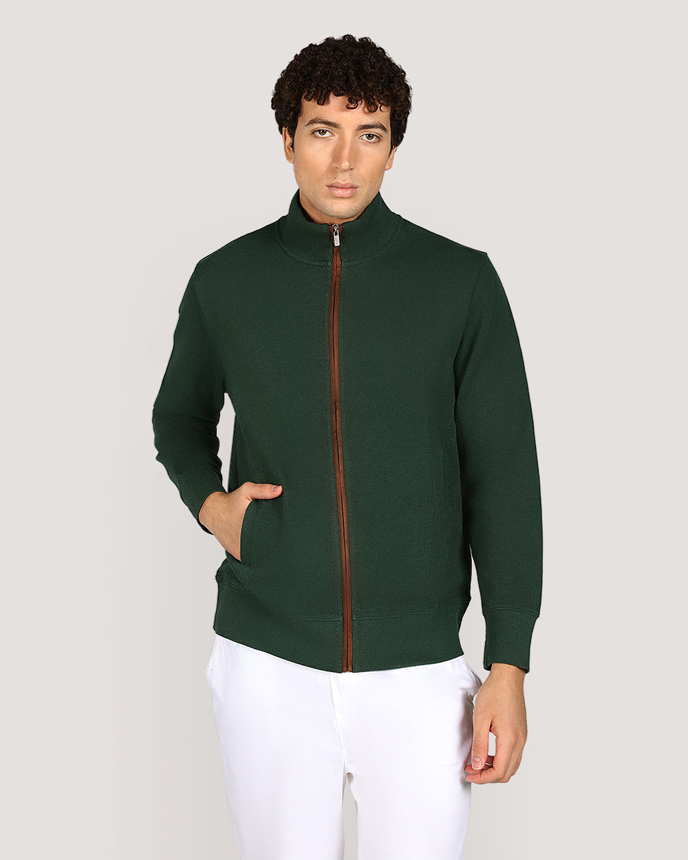 Gant Sacker Rib Full Zip Cardigan For Men