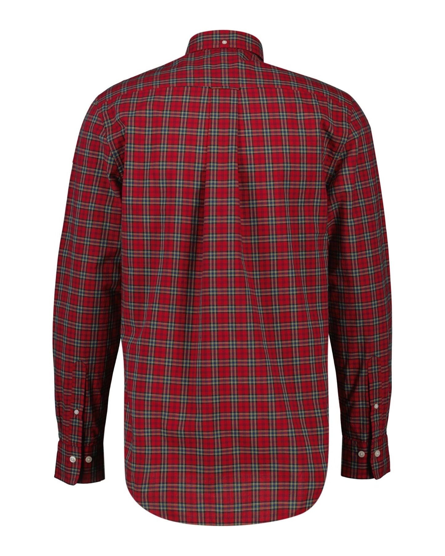 Reg Classic Poplin Tartan Shirt Red / S