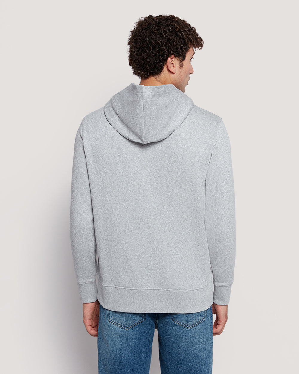 Men’S Shield Logo Cotton Hoodie