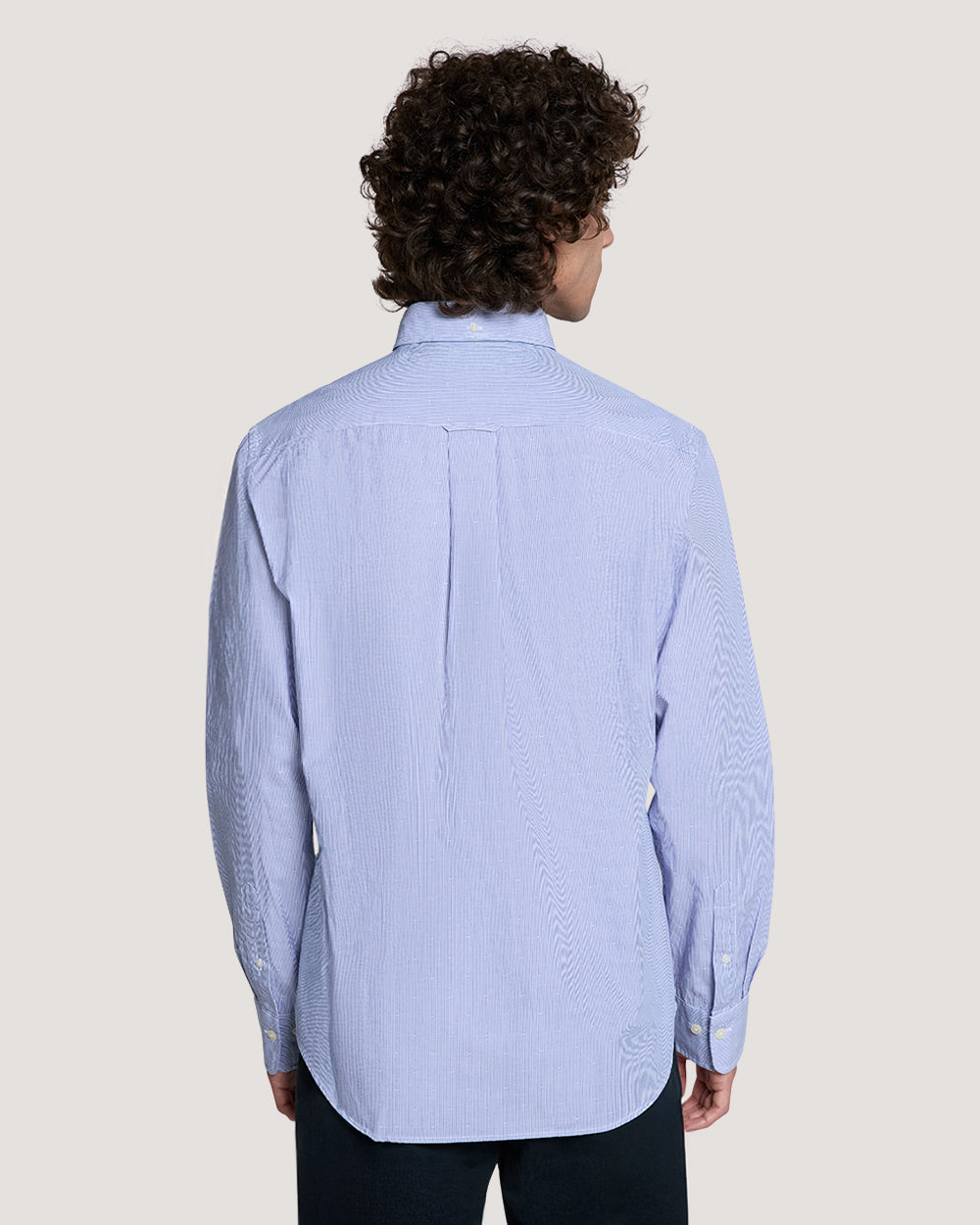 REG DOBBY DOT STRIPE SHIRT