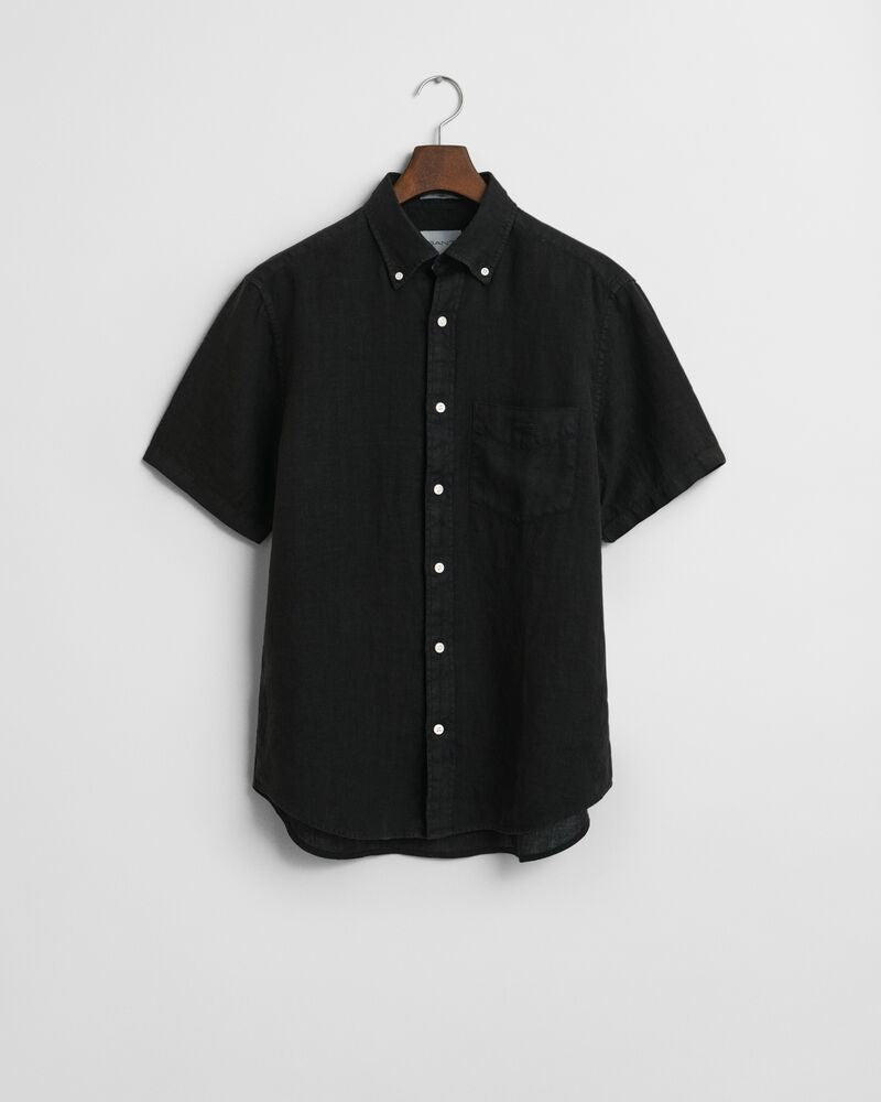 REG GMNT DYED LINEN SS SHIRT