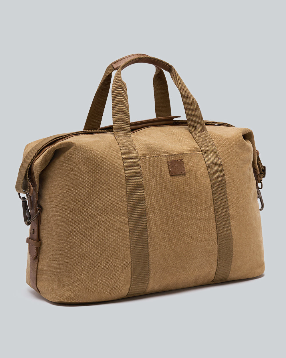 WASHED CANVAS DUFFLE BAG