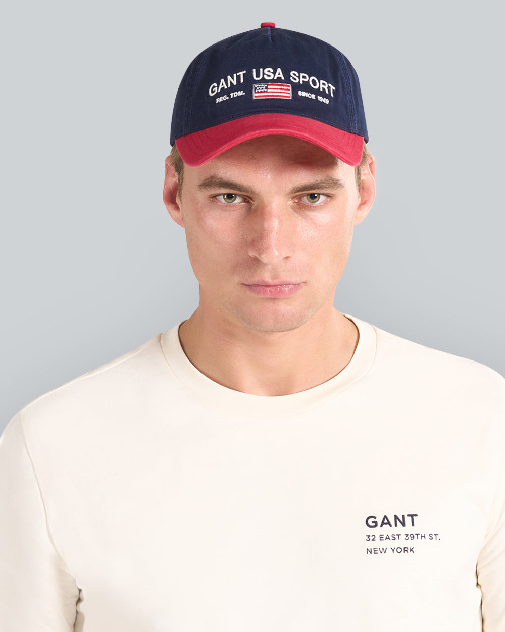 CONTRAST VISOR WASHED CAP