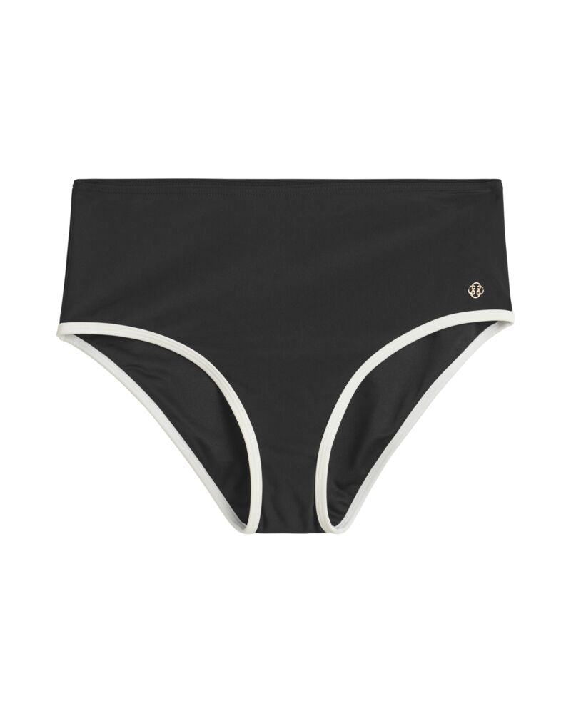 HIGH WAIST BIKINI HIPSTER Black / M