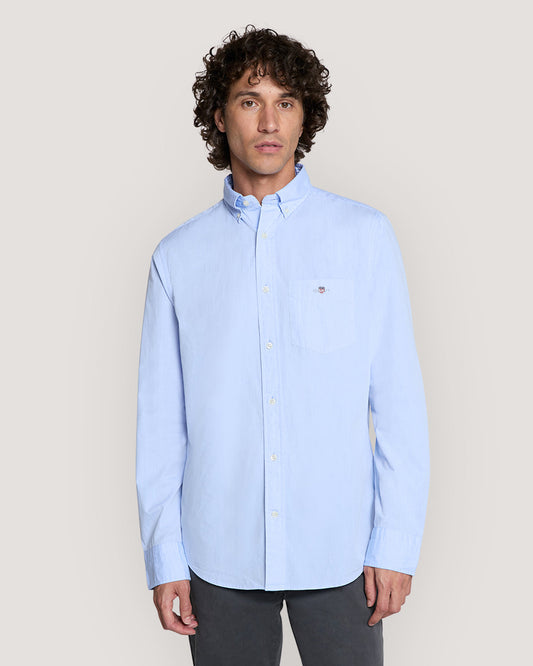Gant Regular Cotton Poplin Shirt For Daily Wear