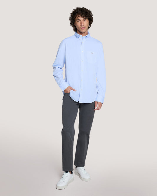 Gant Regular Cotton Poplin Shirt For Daily Wear