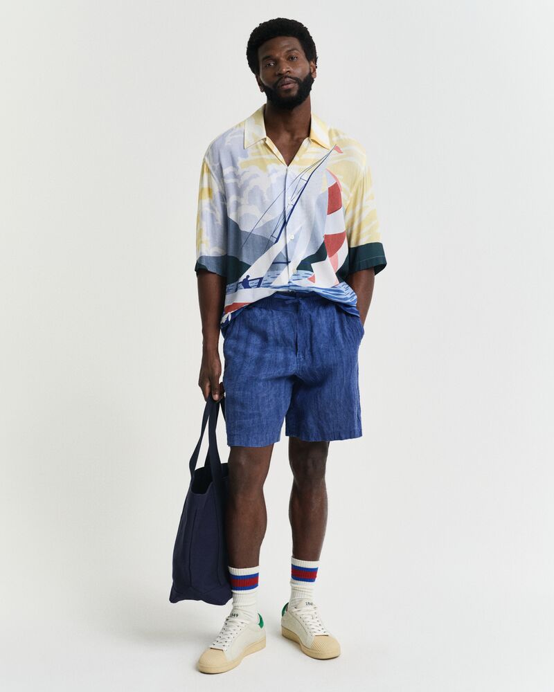 REL SCENERY SAILING SHIRT