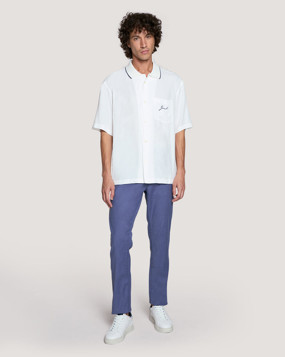 REL VISCOSE SS SHIRT