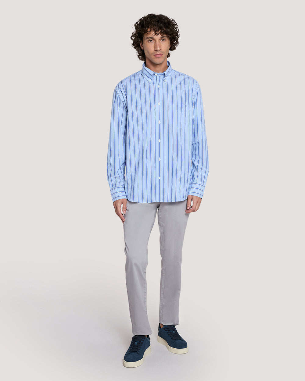 REL HERITAGE POPLIN STRIPE SHIRT