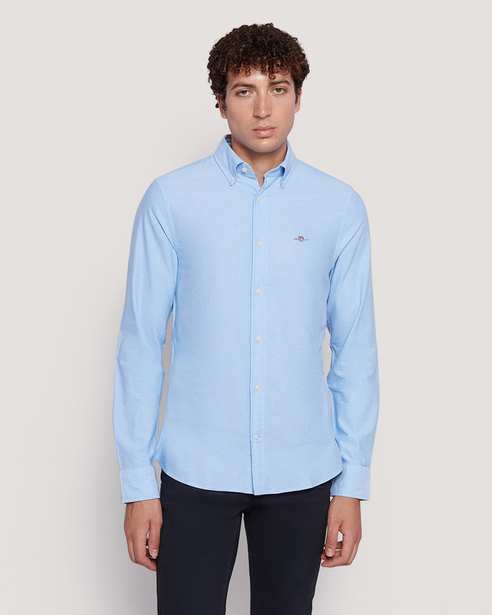 Men’S Slim Fit Oxford Cotton Shirt