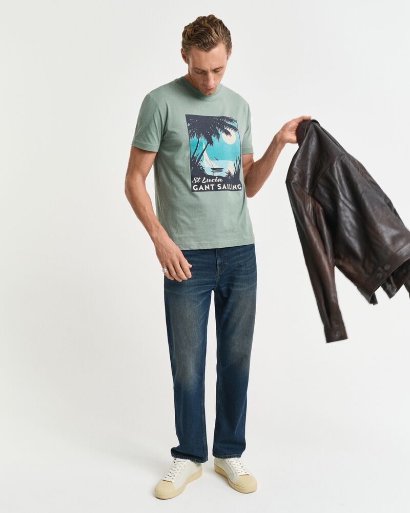 PLACED GRAPHIC TSHIRT