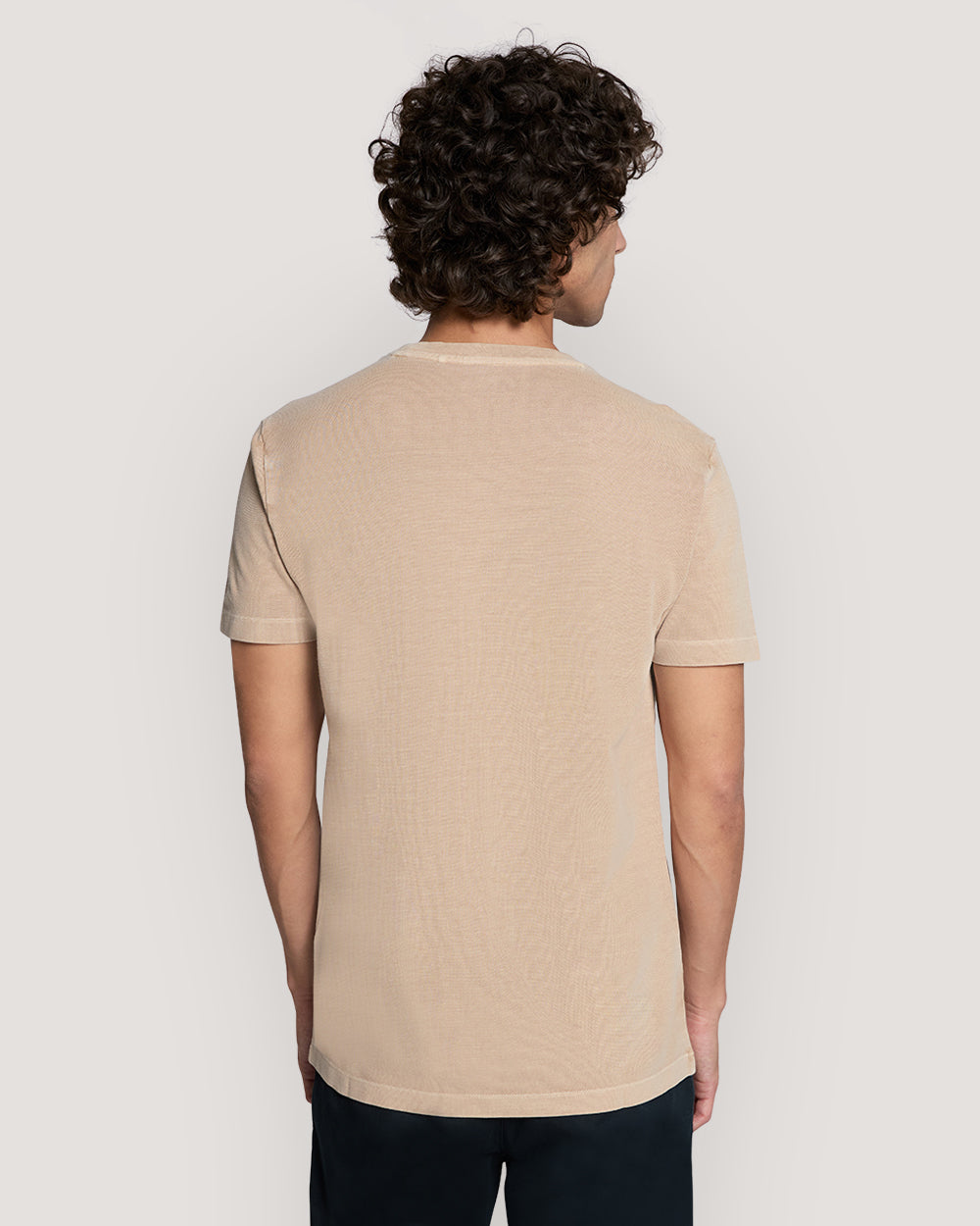 SLIM SUNFADED SS PIQUE TSHIRT