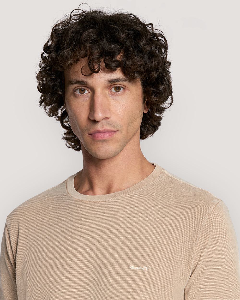 SLIM SUNFADED SS PIQUE TSHIRT