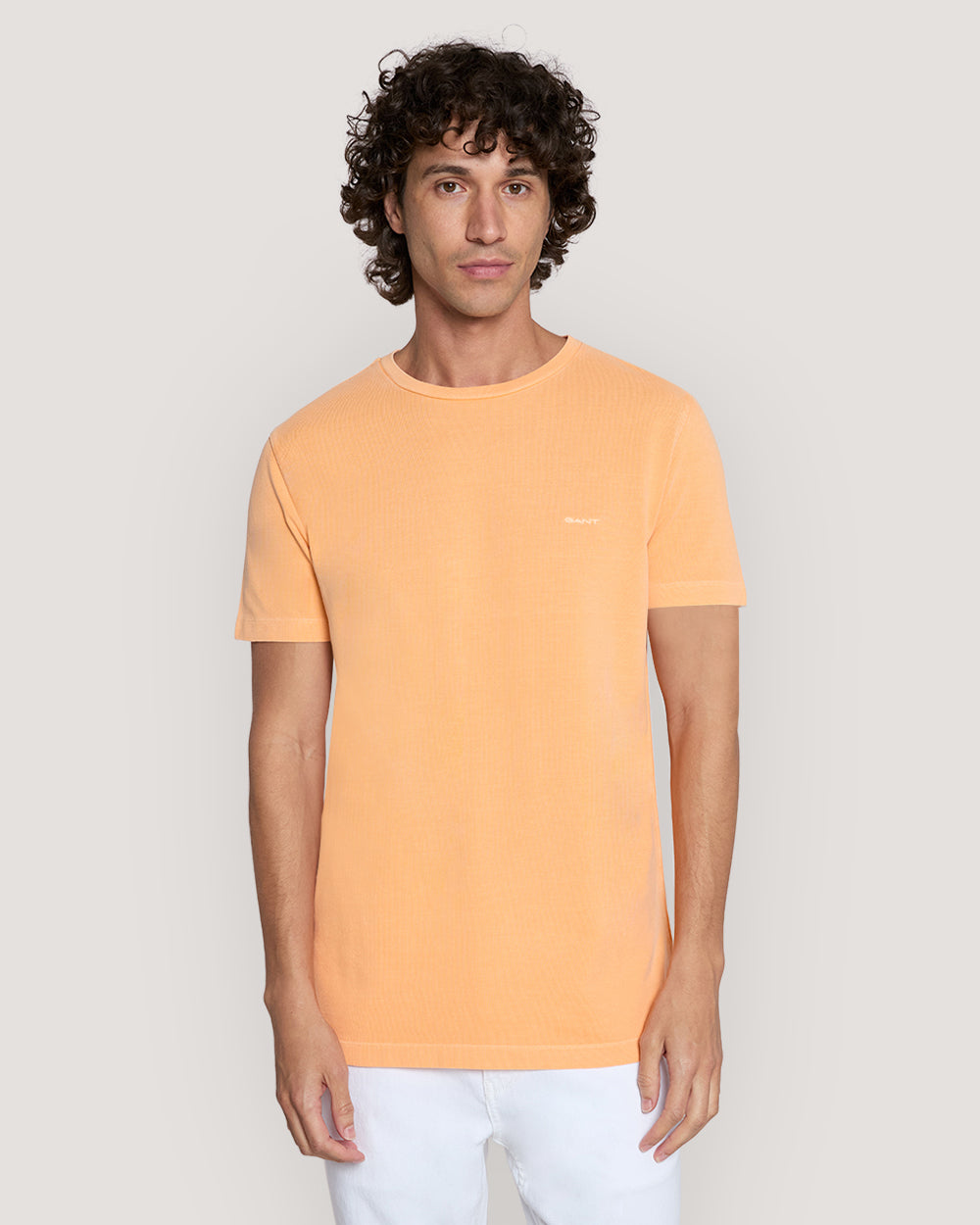 SLIM SUNFADED SS PIQUE TSHIRT