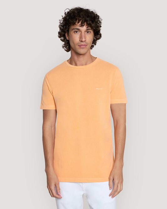 SLIM SUNFADED SS PIQUE TSHIRT
