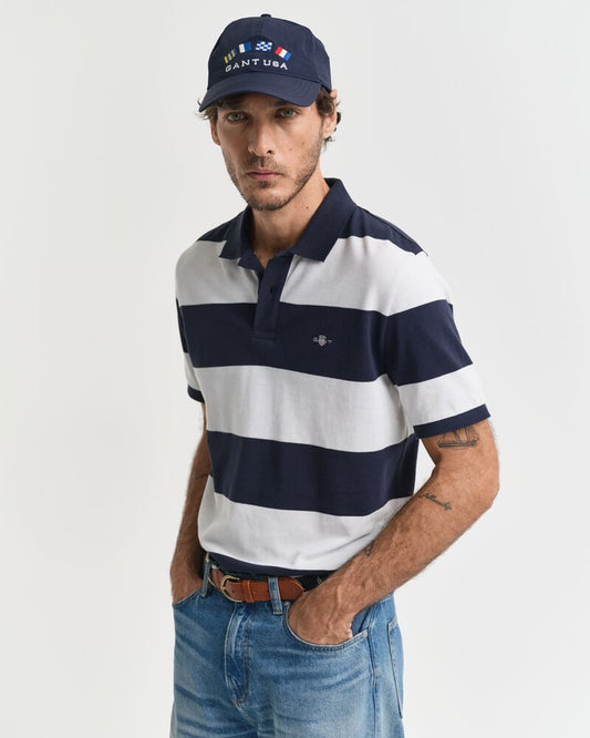 BLOCK STRIPE POLO