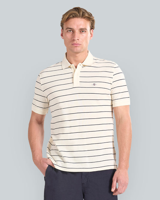 STRIPED SS POLO
