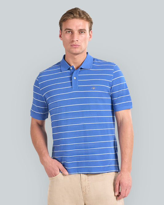 STRIPED SS POLO