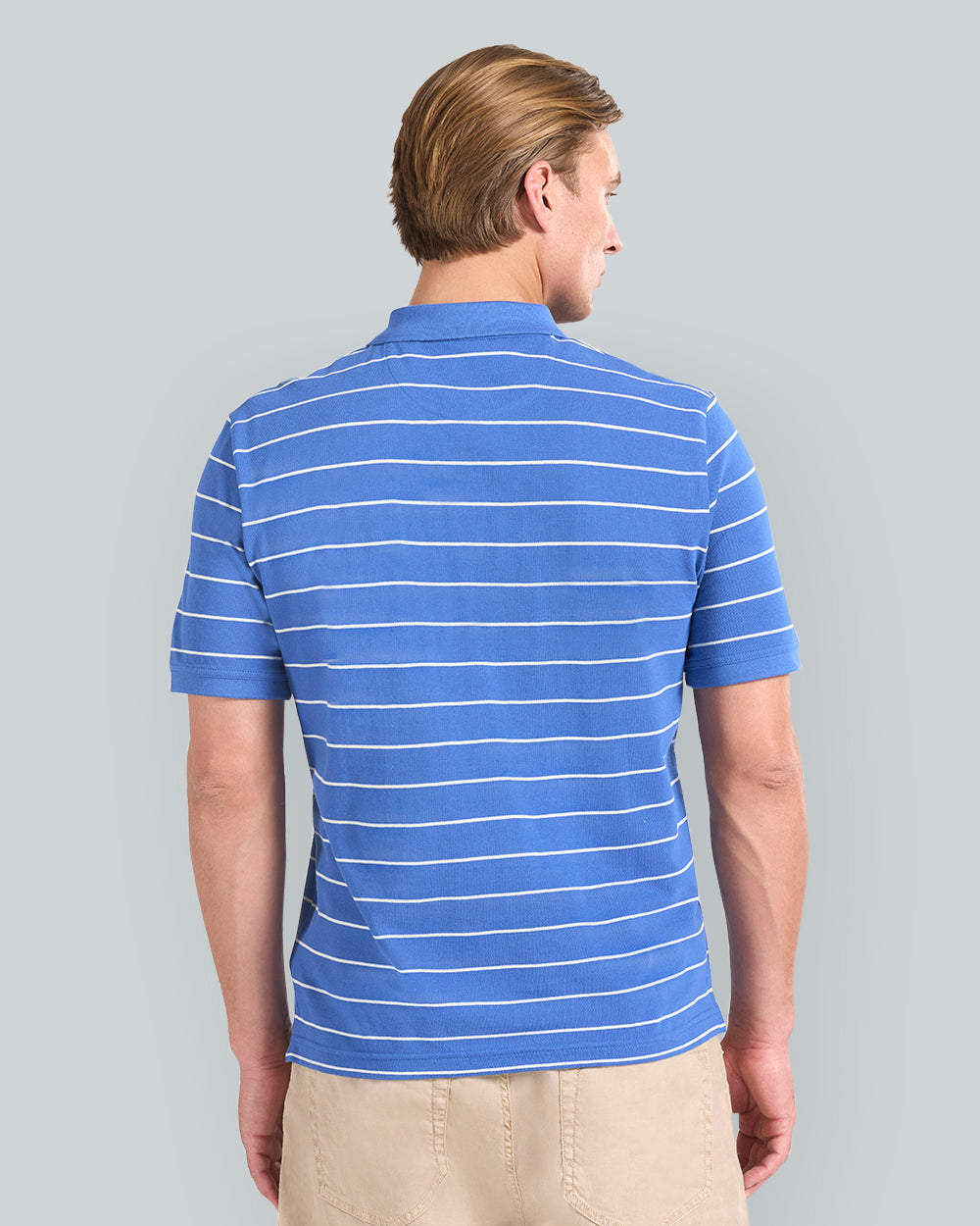 STRIPED SS POLO