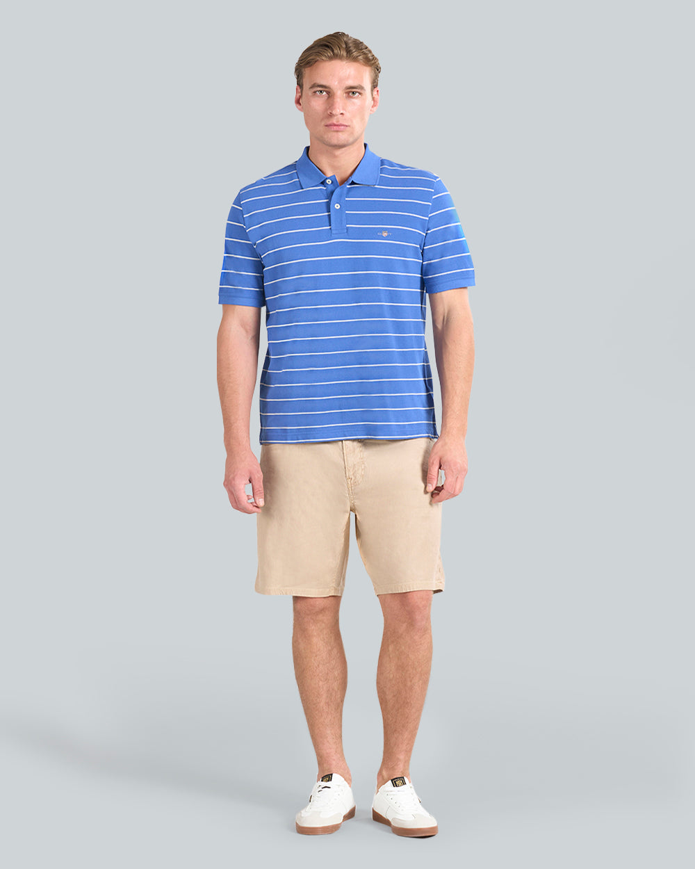 STRIPED SS POLO