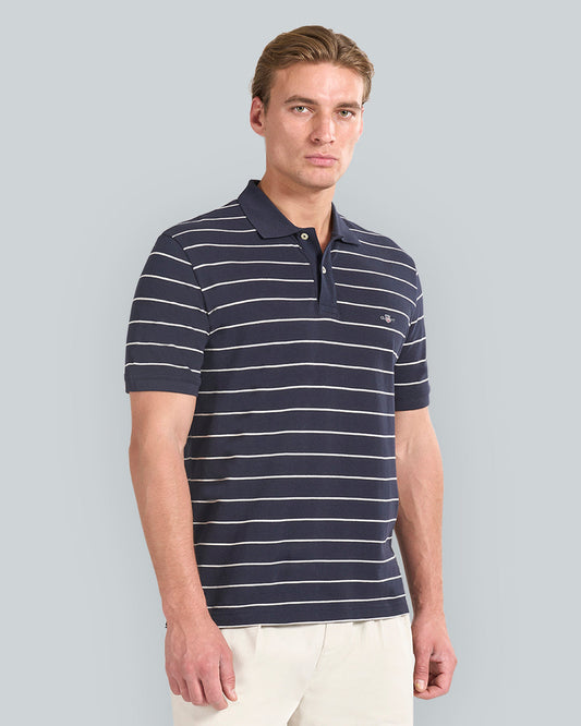 STRIPED SS POLO