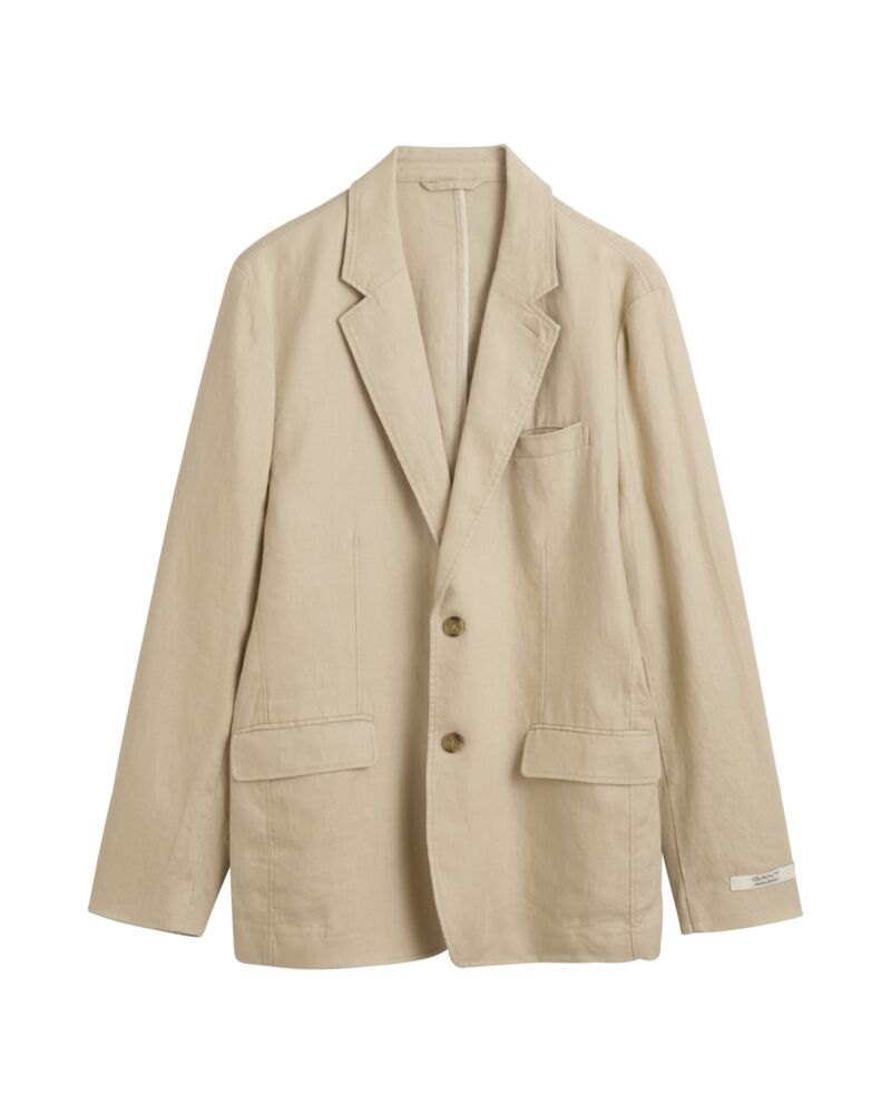 SLIM GMNT DYE LINEN BLAZER