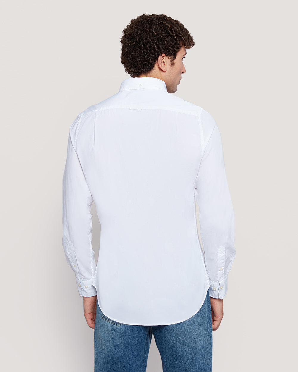 Men’S Slim Fit Cotton Poplin Shirt