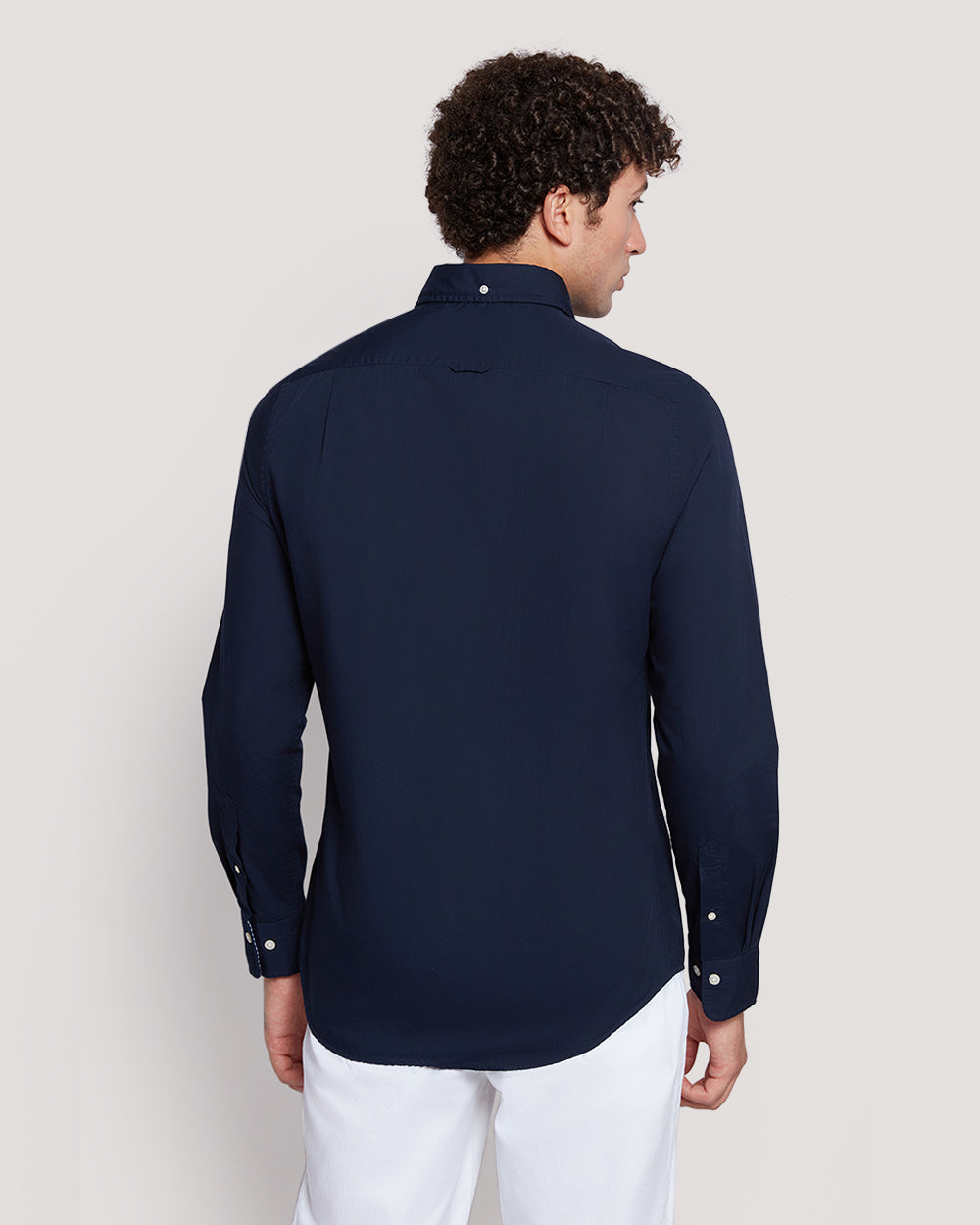 Men’S Slim Fit Cotton Poplin Shirt