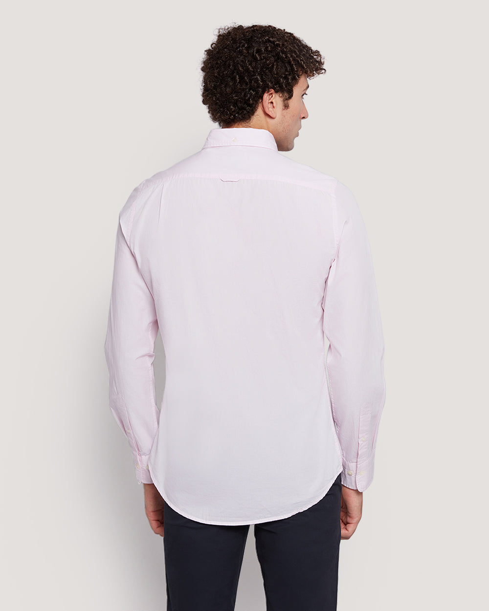 Men’S Slim Fit Cotton Poplin Shirt