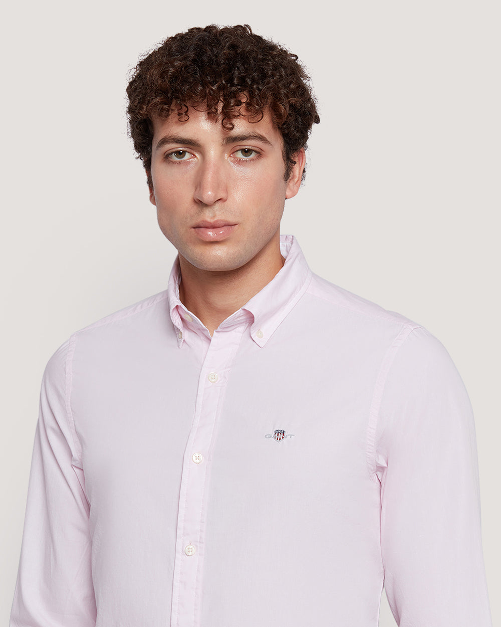 Men’S Slim Fit Cotton Poplin Shirt