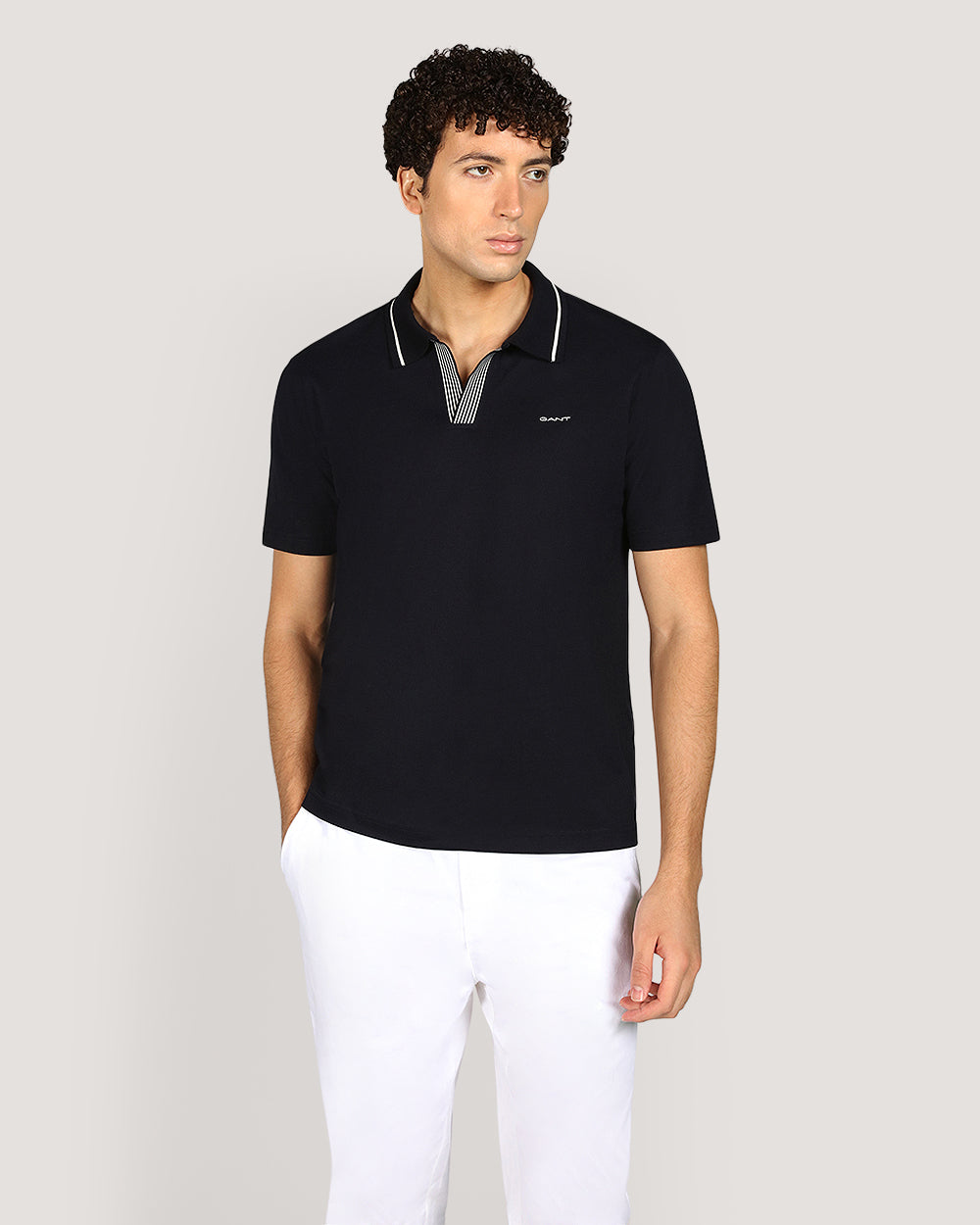 Gant Tippg Short Sleeve Polo Shirt For Men