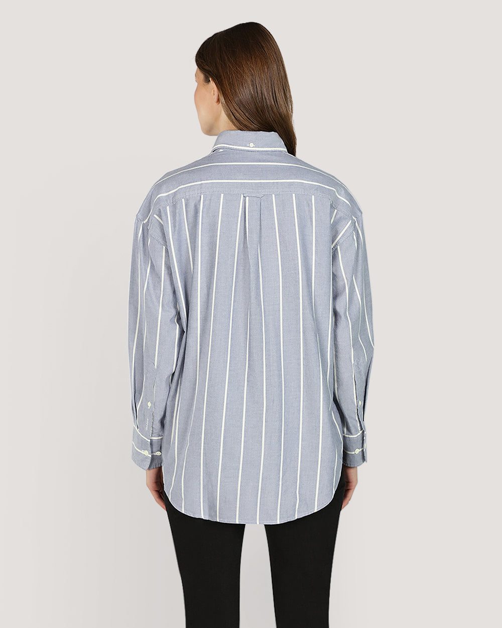 Womenswear Striped Classic Oxford Shirt