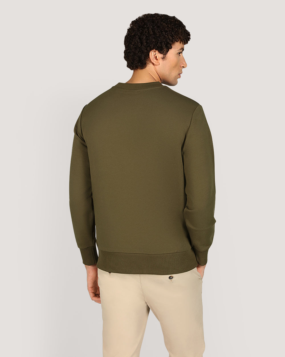 Gant Regular Tonal Shield Crew Neck Sweatshirt For Men