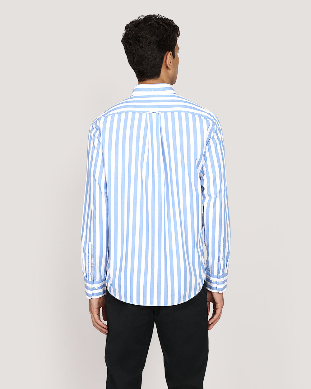 Regular Classic Poplin Stripe Shirt