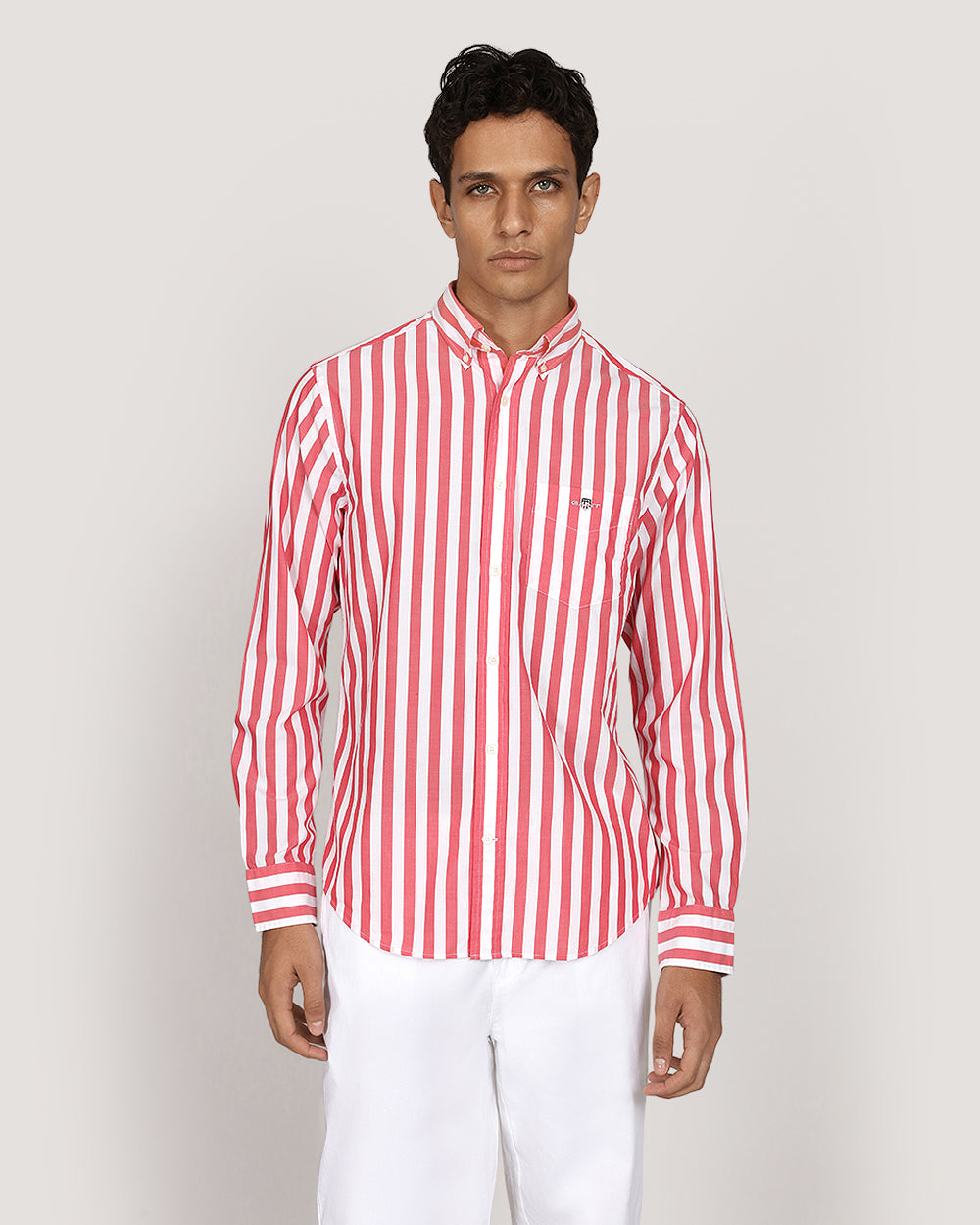 Regular Classic Poplin Stripe Shirt