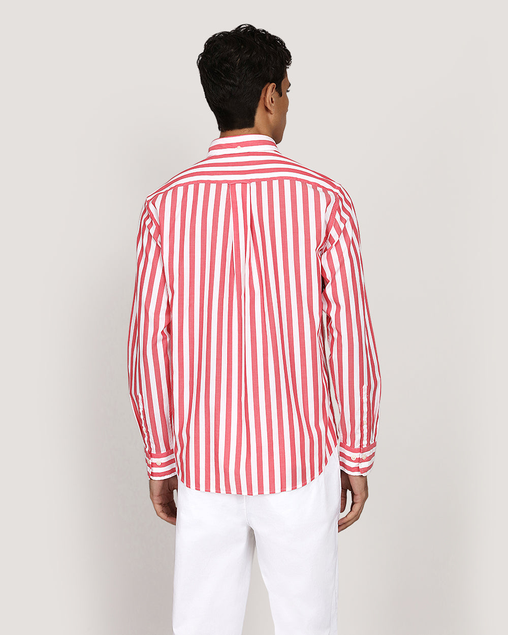 Regular Classic Poplin Stripe Shirt