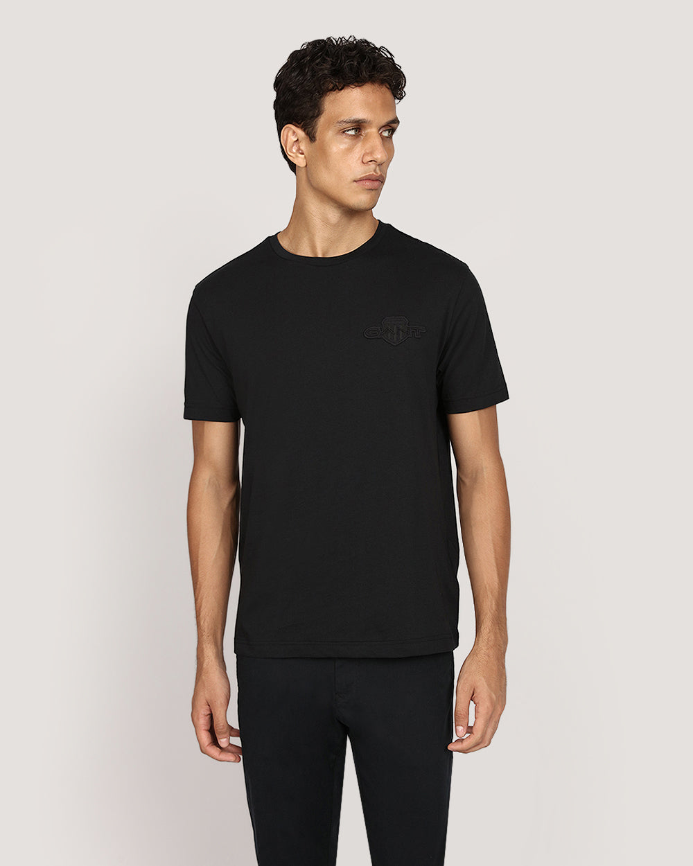 Gant Regular Tonal Shield Short Sleeve T-Shirt