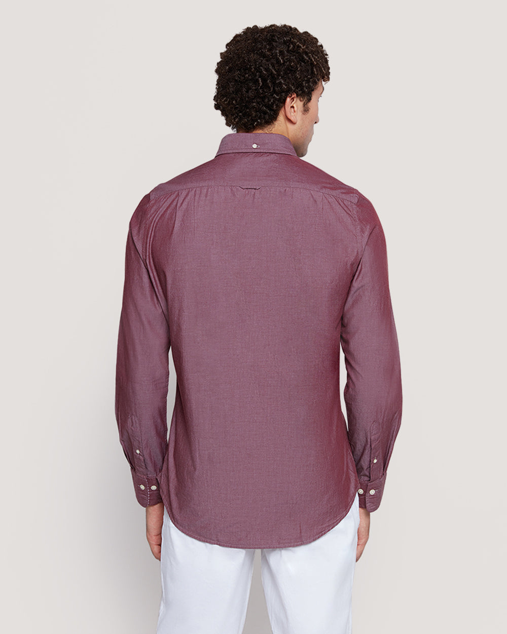 Men’S Slim Fit Cotton Poplin Shirt