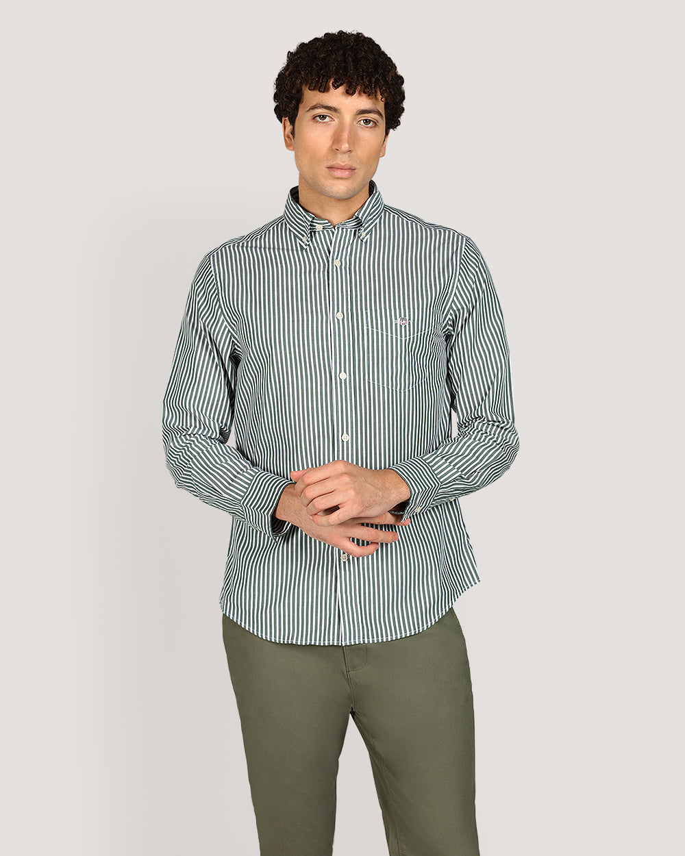 Gant Regular Classic Popl Stripe Shirt For Men